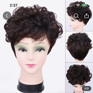 Curly Hair, Clip-in, Topper/ Extension